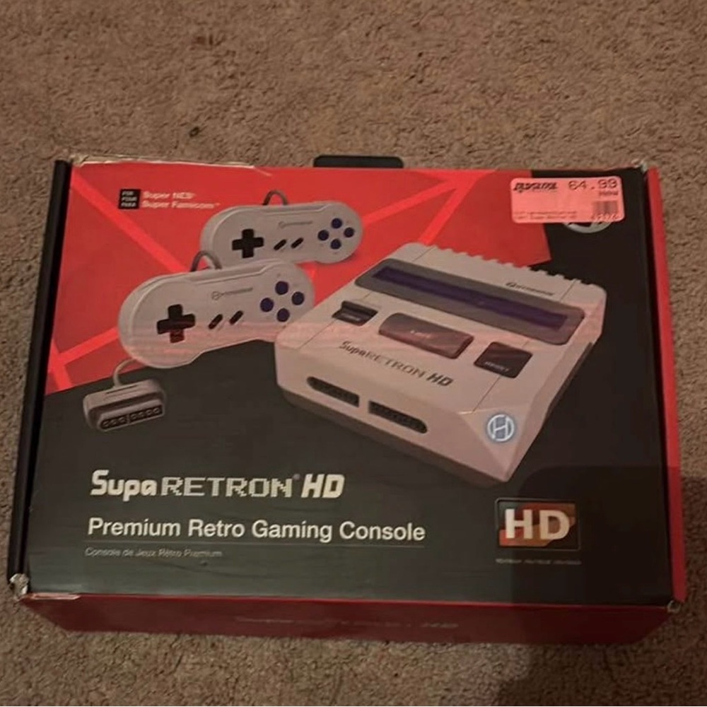 HD Retro Gaming Console - Gray